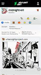 Mobile Screenshot of midnightveil.deviantart.com