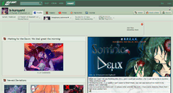 Desktop Screenshot of ls-kuroyami.deviantart.com