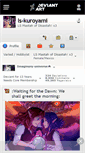 Mobile Screenshot of ls-kuroyami.deviantart.com