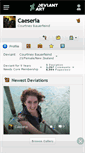 Mobile Screenshot of caeseria.deviantart.com