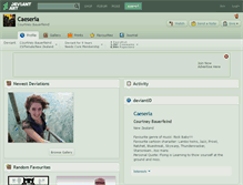 Tablet Screenshot of caeseria.deviantart.com