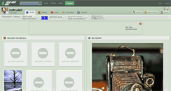 Desktop Screenshot of mdtrudell.deviantart.com