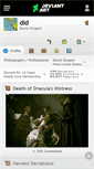 Mobile Screenshot of did.deviantart.com