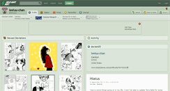 Desktop Screenshot of leeluu-chan.deviantart.com