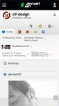 Mobile Screenshot of o9-design.deviantart.com