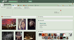 Desktop Screenshot of blood-guilty.deviantart.com