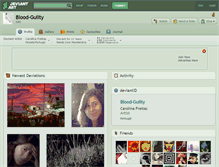 Tablet Screenshot of blood-guilty.deviantart.com