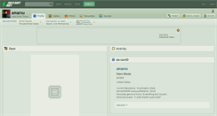 Desktop Screenshot of amarou.deviantart.com