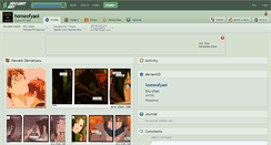 Desktop Screenshot of homeofyaoi.deviantart.com