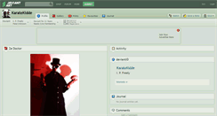 Desktop Screenshot of karatekidde.deviantart.com
