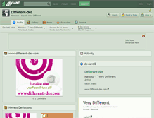 Tablet Screenshot of different-des.deviantart.com