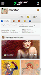 Mobile Screenshot of maristar.deviantart.com