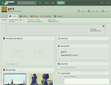 Tablet Screenshot of got-it.deviantart.com