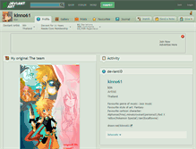 Tablet Screenshot of kinno61.deviantart.com