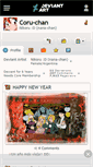 Mobile Screenshot of coru-chan.deviantart.com