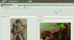 Desktop Screenshot of buffy-prower.deviantart.com