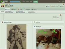 Tablet Screenshot of buffy-prower.deviantart.com