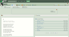 Desktop Screenshot of kairrie.deviantart.com