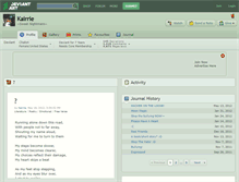 Tablet Screenshot of kairrie.deviantart.com