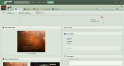 Desktop Screenshot of lgv91.deviantart.com