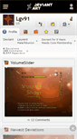 Mobile Screenshot of lgv91.deviantart.com