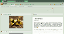 Desktop Screenshot of noviel.deviantart.com