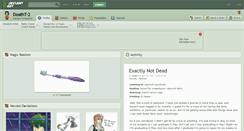 Desktop Screenshot of deatht-2.deviantart.com