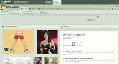 Desktop Screenshot of more-magical.deviantart.com