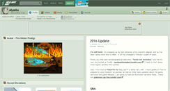 Desktop Screenshot of aiyakiu.deviantart.com