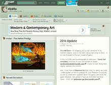 Tablet Screenshot of aiyakiu.deviantart.com