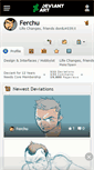 Mobile Screenshot of ferchu.deviantart.com