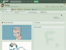 Tablet Screenshot of ferchu.deviantart.com