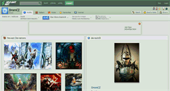 Desktop Screenshot of dromcz.deviantart.com