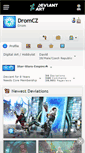 Mobile Screenshot of dromcz.deviantart.com