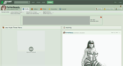 Desktop Screenshot of forherbeauty.deviantart.com