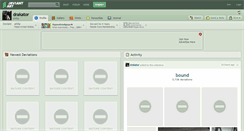 Desktop Screenshot of drakator.deviantart.com