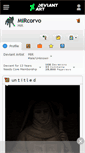 Mobile Screenshot of mircorvo.deviantart.com