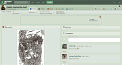 Desktop Screenshot of mater-memento-mori.deviantart.com