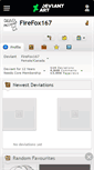 Mobile Screenshot of firefox167.deviantart.com