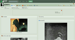 Desktop Screenshot of antognow.deviantart.com