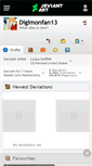 Mobile Screenshot of digimonfan13.deviantart.com