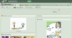 Desktop Screenshot of cotton-keyk.deviantart.com