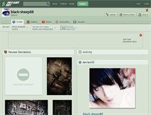 Tablet Screenshot of black-sheep88.deviantart.com