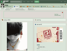 Tablet Screenshot of dsim.deviantart.com
