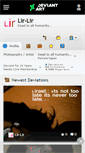 Mobile Screenshot of lir-lir.deviantart.com