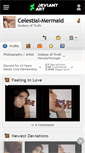 Mobile Screenshot of celestial-mermaid.deviantart.com
