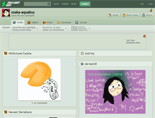 Tablet Screenshot of osaka-aquabus.deviantart.com