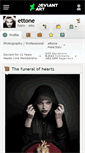 Mobile Screenshot of ettone.deviantart.com