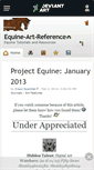 Mobile Screenshot of equine-art-reference.deviantart.com