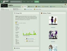 Tablet Screenshot of l4ms.deviantart.com